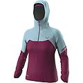 alpine gtx w giacca in gore-tex donna dark pink/light blue s