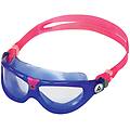 seal kid2 18. a mascherina da nuoto bambino blue/pink