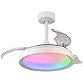 ventilatore da soffitto siberia trasparente d. 43 cm