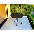 tavolo da giardino in ferro nero &oslash; 90 cm