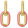 orecchini pendenti lady sweet acciaio dorato collezione lady sweet giallo