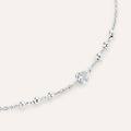 bracciale silver elegance argento rodiato cubic zirconia collezione silver elegance bianco