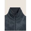 felpa in pile sherpa con zip e collo alto turbulence donna extra small