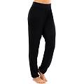 pantaloni danza moderna donna fluidi neri