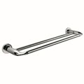 basic porta salviette 46 cm doppio cromato codice prod b27880cr
