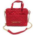 - borsa donna love a mano / tracolla trapuntata rosso bs23mo29 jc4020 media