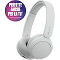 cuffie bluetooth wireless wh-ch520 durata della batteria fino a 50 ore con ricarica rapida stile