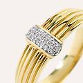 anello fascia sophia oro giallo diamante collezione sophia misura 50 oro giallo