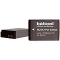 hähnel hl e12 batteria litio-ion per canon con capacità 800 mah 7. 2v 5 8 wh sostitutiva