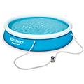 Bestway Fast Set 57274 Piscina Gonfiabile Pompa Filtro 16 W