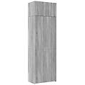 - armadietto grigio sonoma 70x42 5x225 cm in truciolato
