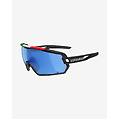 occhiali 020 nero italia con lenti rw blue