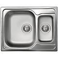 Elleci Lix250sac Special 250 Lavello Inox 2 Vasche 62 Cm