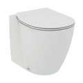 connect vaso a pavimento filo parete aquablade con sedile slim bianco lucido codice prod e052501