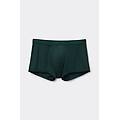 boxer in microfibra con logo uomo verde taglia 4