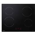 piano cottura elettrico 4 zone design pvc 61 n black (60cm) classe vetroceramica