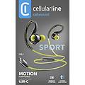 auricolari sportivi sorrow ausporttypecl lime