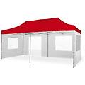 tetto rosso per gazebo piramide 3x6