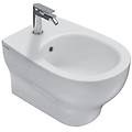 bidet sospeso in ceramica 52x36 cm globo grace grs10bi bianco ceramica