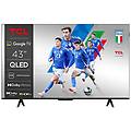 TCL tvc led 43 qled google tv 60 hz dolby atmos onkyohdr 10+ tivusat