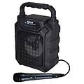 box nero 4'' con microfono usb mp3 bluetooth