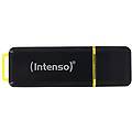 high speed line unita' flash usb 128gb usb tipo a 3. 2 gen 1 nero-giallo