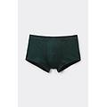 boxer in cotone superior con logo uomo verde taglia 6