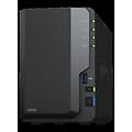 nas tower 2bay 2. 5/3. 5 hdd sata cpu realtek rtd1619b + 2gb ram ddr4 + 1x gigabit + x3 usb ds223