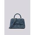 mini bag in denim con tracolla