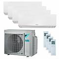 condizionatore perfera wall quadri split 5000+5000+5000+5000 btu inverter a+++ wifi unità