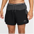 shorts dri-fit da running con slip foderati 13 cm trail second sunrise uomo nero