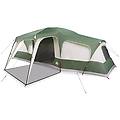 - tenda da campeggio con portico a cupola 9 persone impermeabile