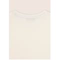 t-shirt regular con spalle raglan e doppia stampa lucida blanc de blanc uomo medium