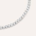 bracciale tennis silver elegance argento rodiato cubic zirconia collezione silver elegance bianco