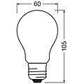 Osram Led Classic Opaco E27 5 W 1 055 Lm 4 000 K A75