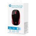 Hp Mouse 200 Wireless Rosso Imperatrice