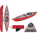 canoa gonfiabile framura rossa con pinna 045220-r (5c/11c)