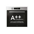ca6 n5b3eytx forno incasso capacit&agrave; 78 l dimensoni l 55 cm a 57 5 p 54 8 cm stainless steel