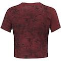 Salewa Lavaredo Hemp Crop W T Shirt Donna Dark Red Black I42 D36