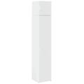 - mobile sottile bianco 40x42 5x225 cm in truciolato