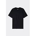 t-shirt in cotone premium mercerizzato uomo nero taglia xl
