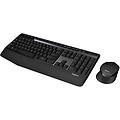 wireless combo mk345 tastiera mouse incluso usb francese nero