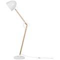 - lampada da pavimento bianca 175cm hetton