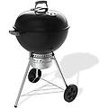 barbecue a carrello a carbone nero piastra in acciaio inox modello 1502210