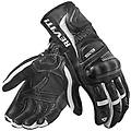 guanti moto in pelle racing rev'it stellar 2 nero bianco taglia 3xl