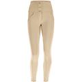 pantaloni push up wr. up 7/8 superskinny vita alta con bottoni warm sand donna medium