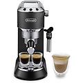 cafetera espresso dedica ec685. bk 1 1l 15 bar acciaio inox controllo automatico