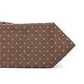 cravatta h-tie75cm marrone