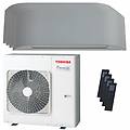 condizionatore haori quadri split 7000+7000+9000+16000 btu inverter a++ wifi unità esterna 8