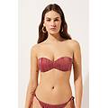 fascia imbottitura graduata costume shiny satin donna 2